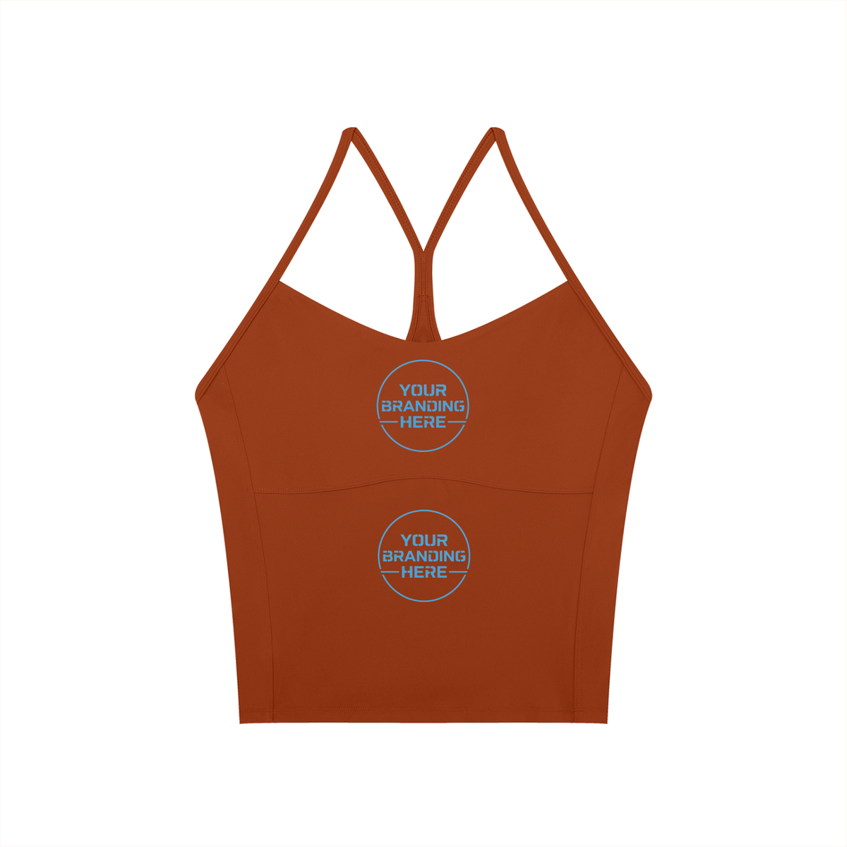 Women’s Solid Color Yoga Sports Bra - WT0132-O001-V2