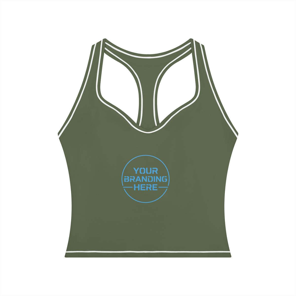 Women’s Topstitching Yoga Tank Top - WT0180-O001-V2