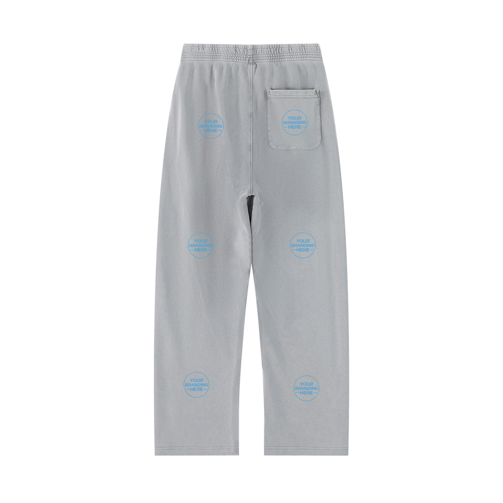 Unisex Mineral Wash Straight Sweatpants - UB0065-C001-V2