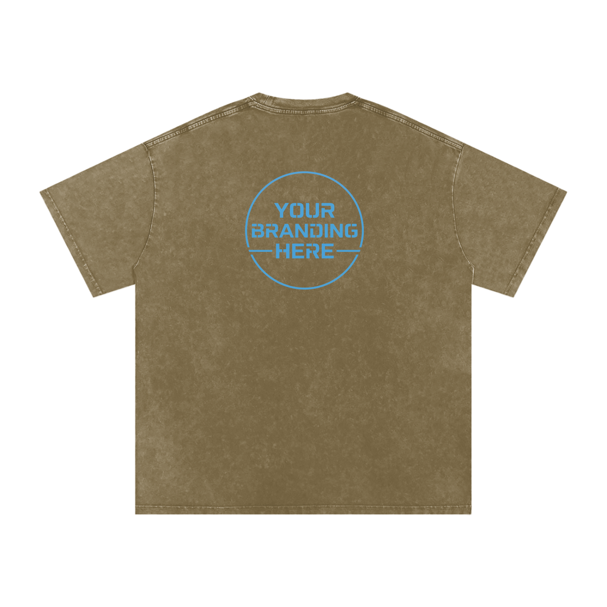 Snow Washed Oversized Cotton T-Shirt - R00037-C001-V14
