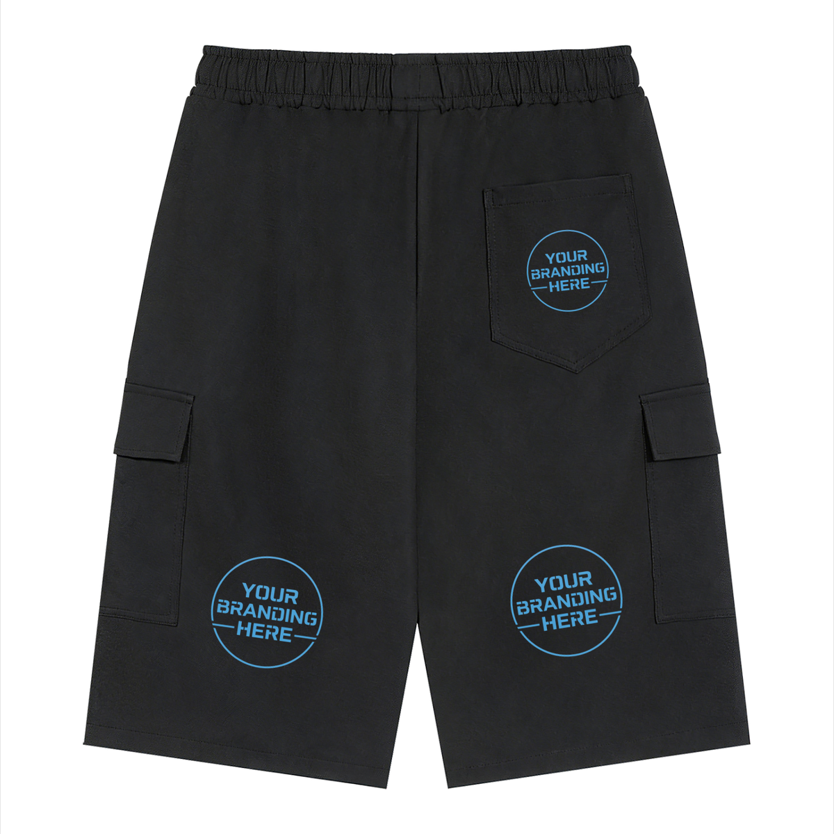 Unisex Drawstring Cargo Shorts - UB0025-P001-V2