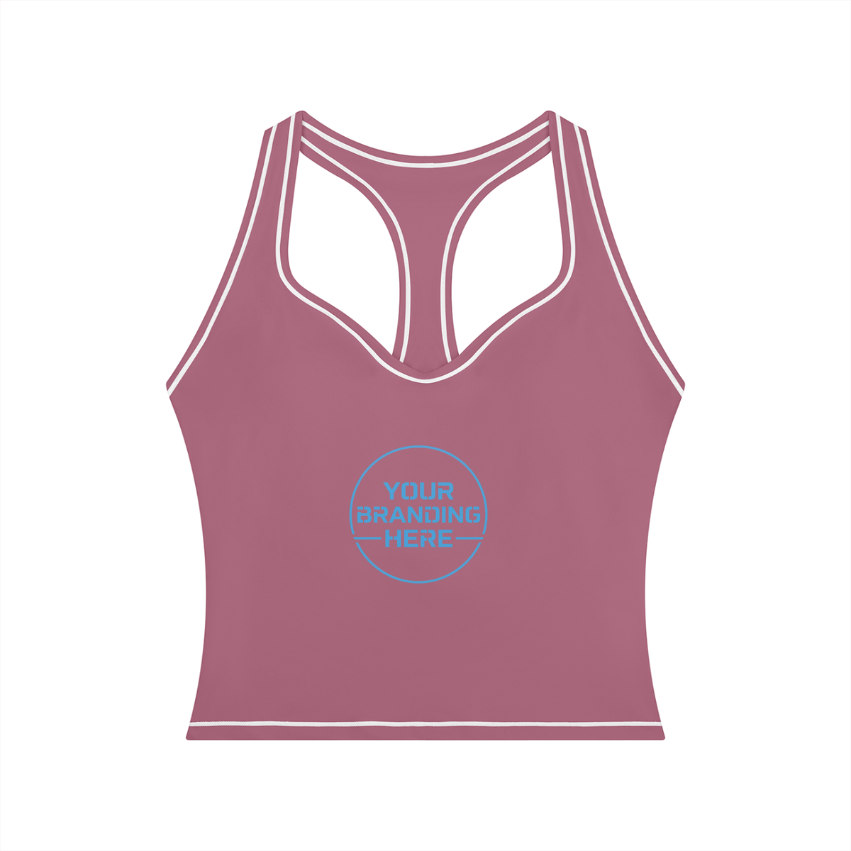 Women’s Topstitching Yoga Tank Top - WT0180-O001-V2