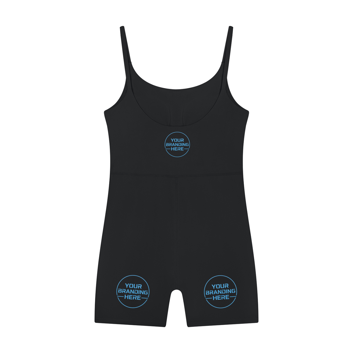 Women’s U-Neck Yoga Romper - WO0018-O001-V2