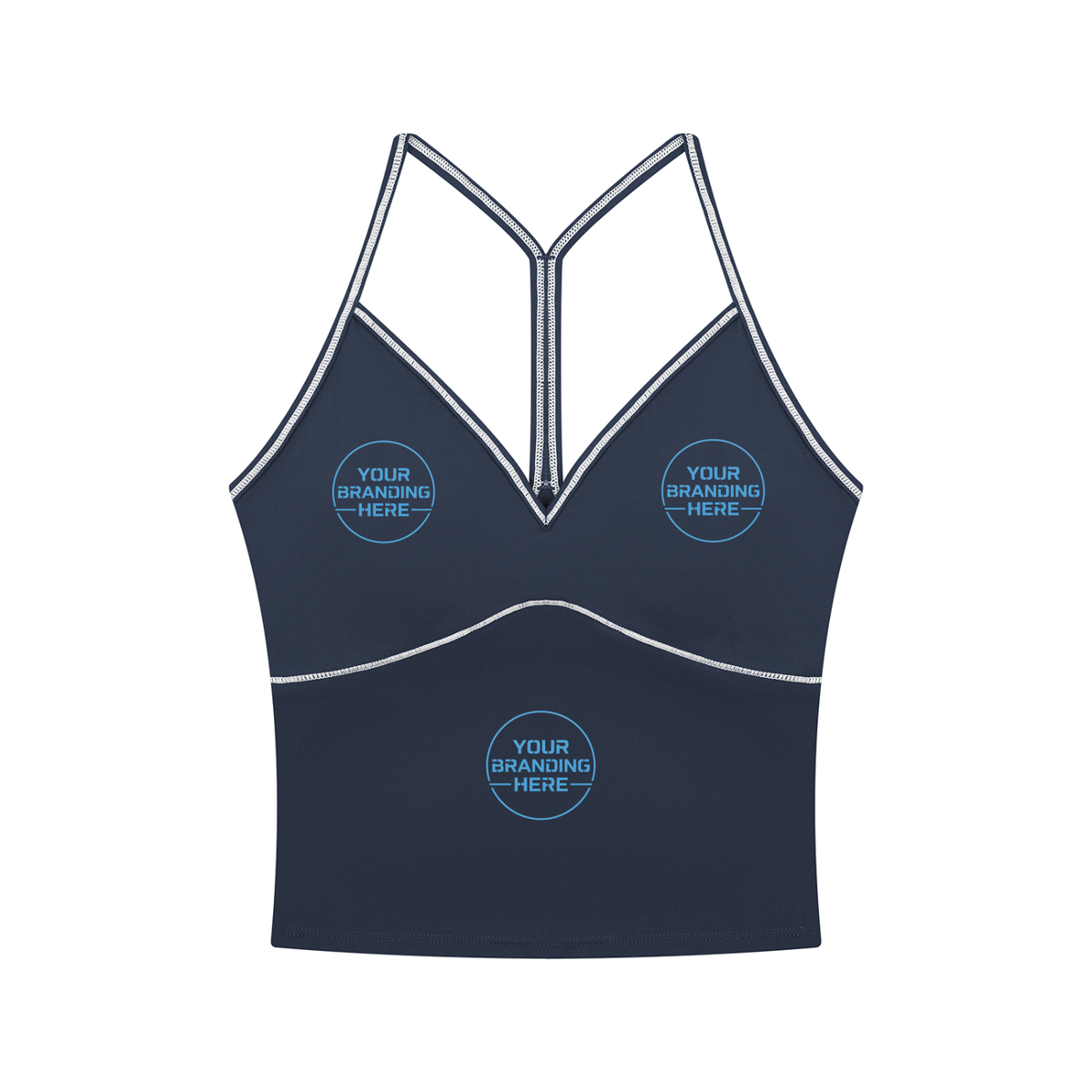 Women's Topstitch Yoga Tank Top - WT0269-O001-V2