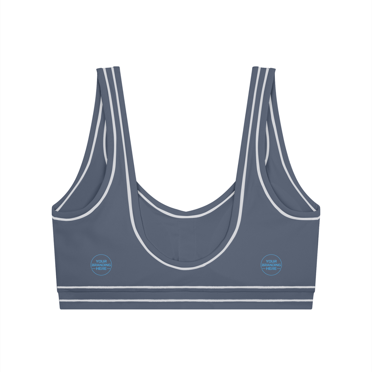 Women’s Topstitching Yoga Sports Bra - WT0179-O001-V2