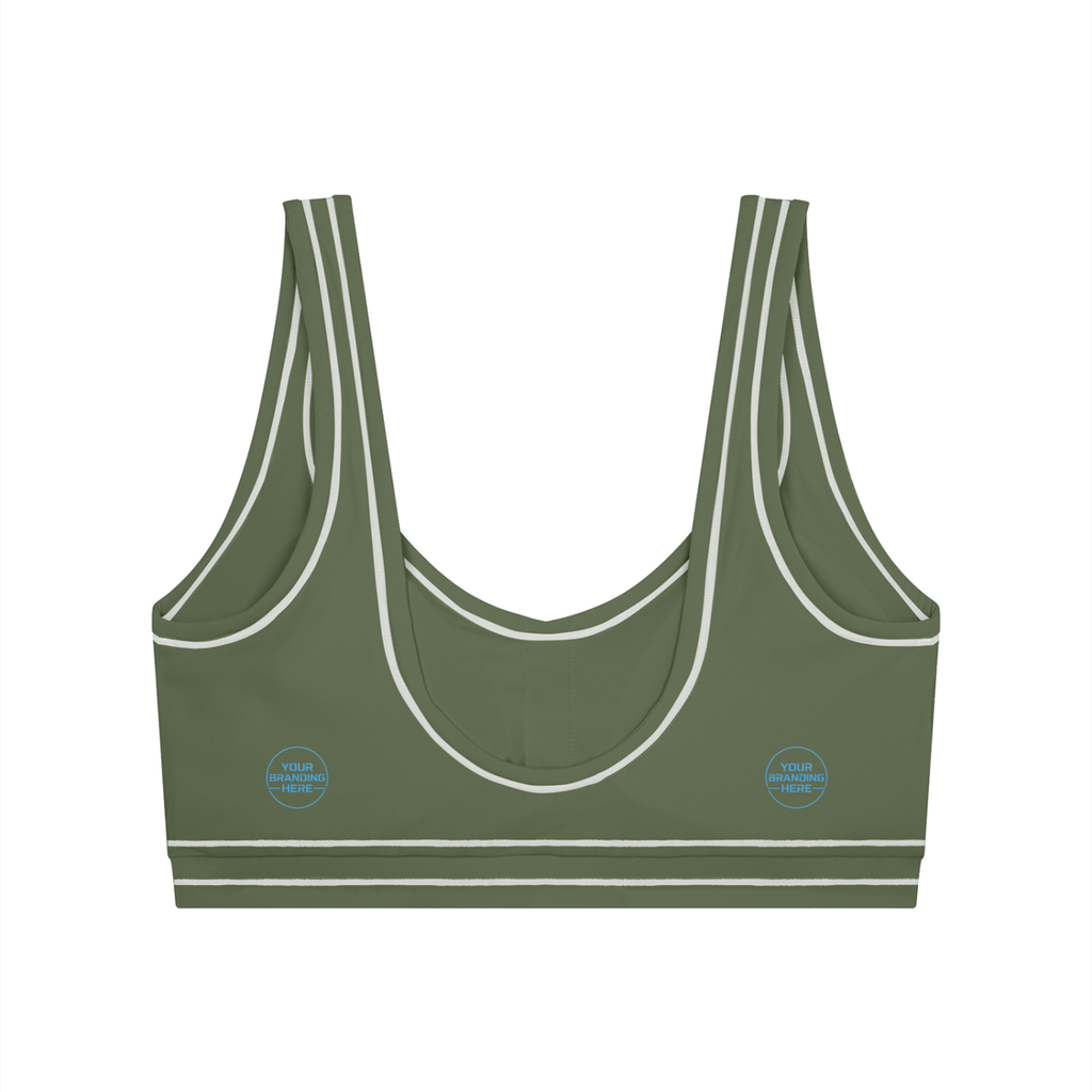 Women’s Topstitching Yoga Sports Bra - WT0179-O001-V2