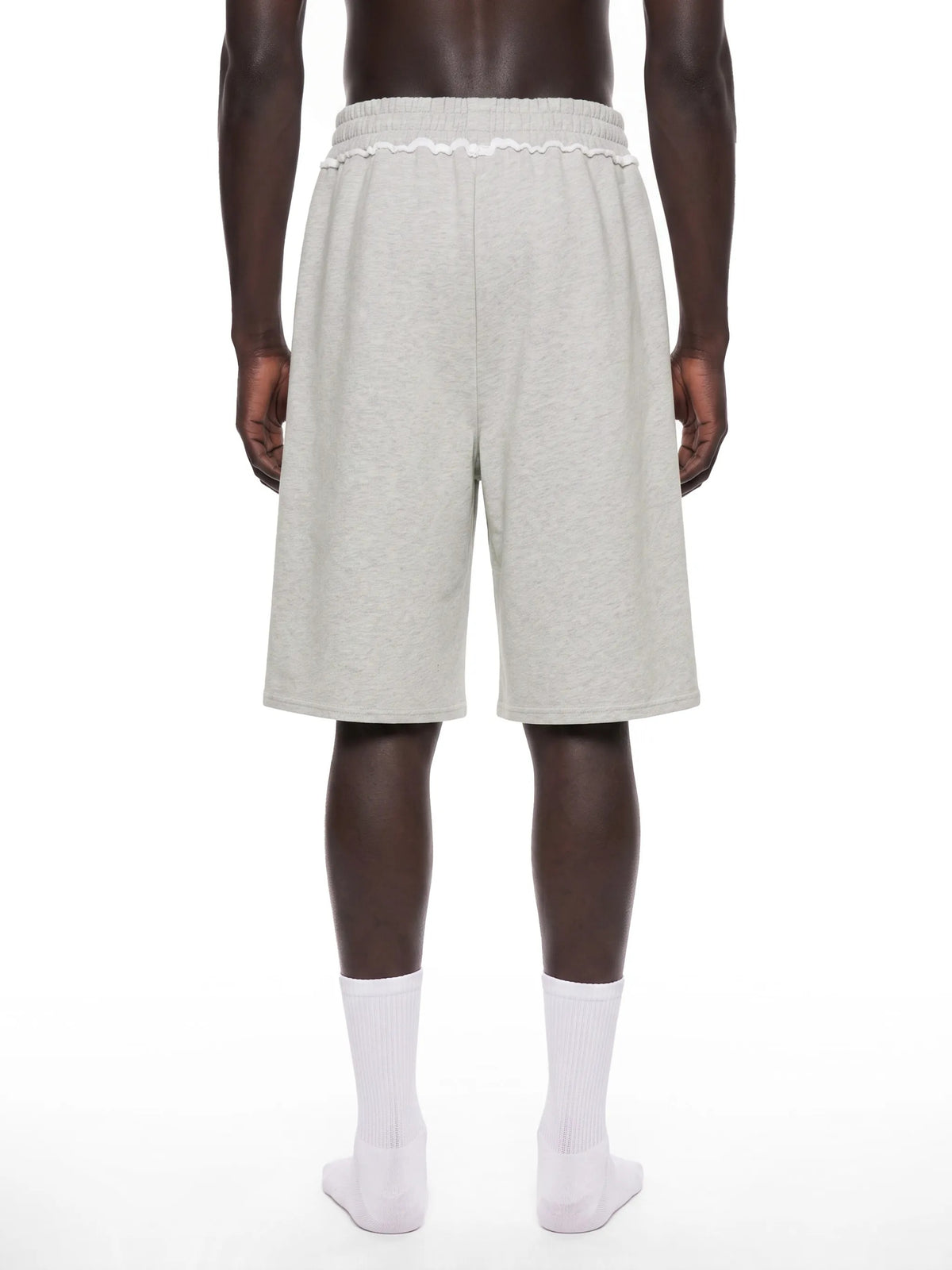 Unisex Raw Edge Fleece Shorts - UT0320-P001-V2