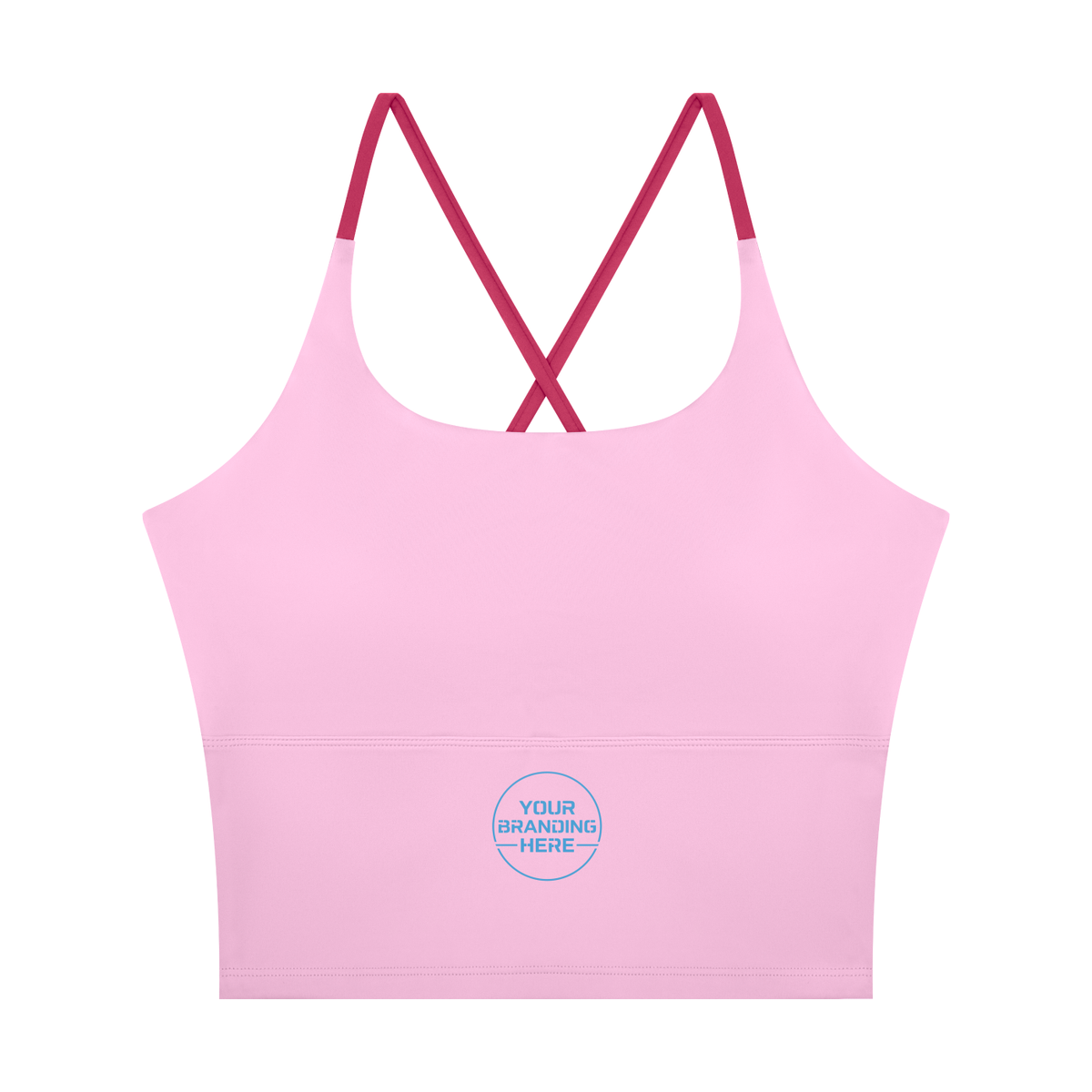 Women's Color Block Yoga Tank Top - WT0245-P001-V2