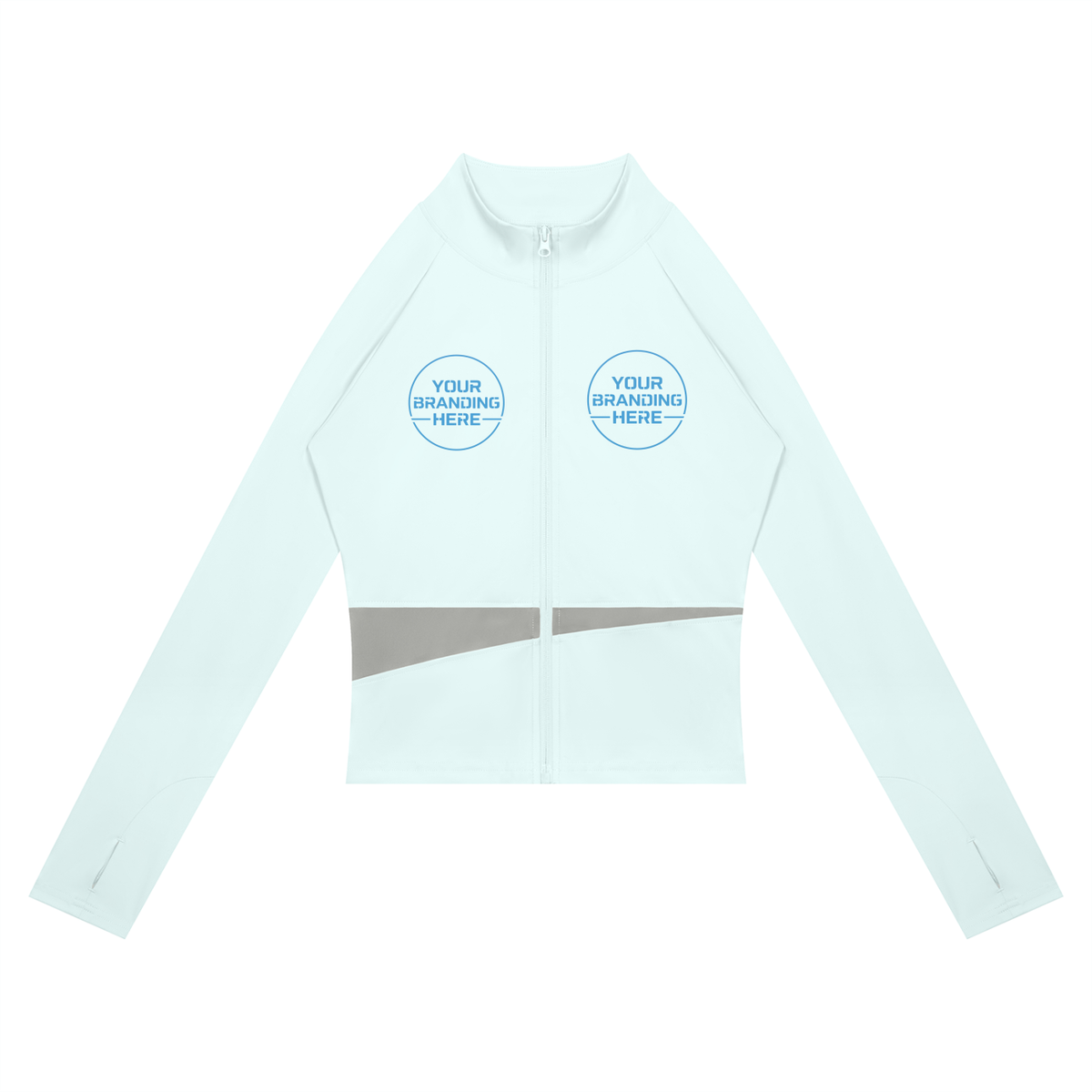 Women's Paneled Yoga Jacket - WT0247-P001-V2