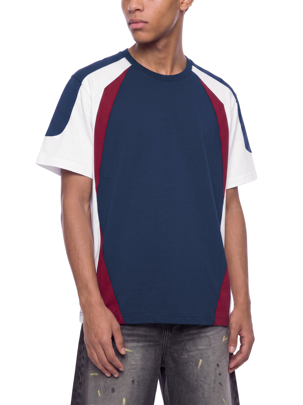 Unisex Raglan Color Block T-Shirt - UT0273-C001-V2
