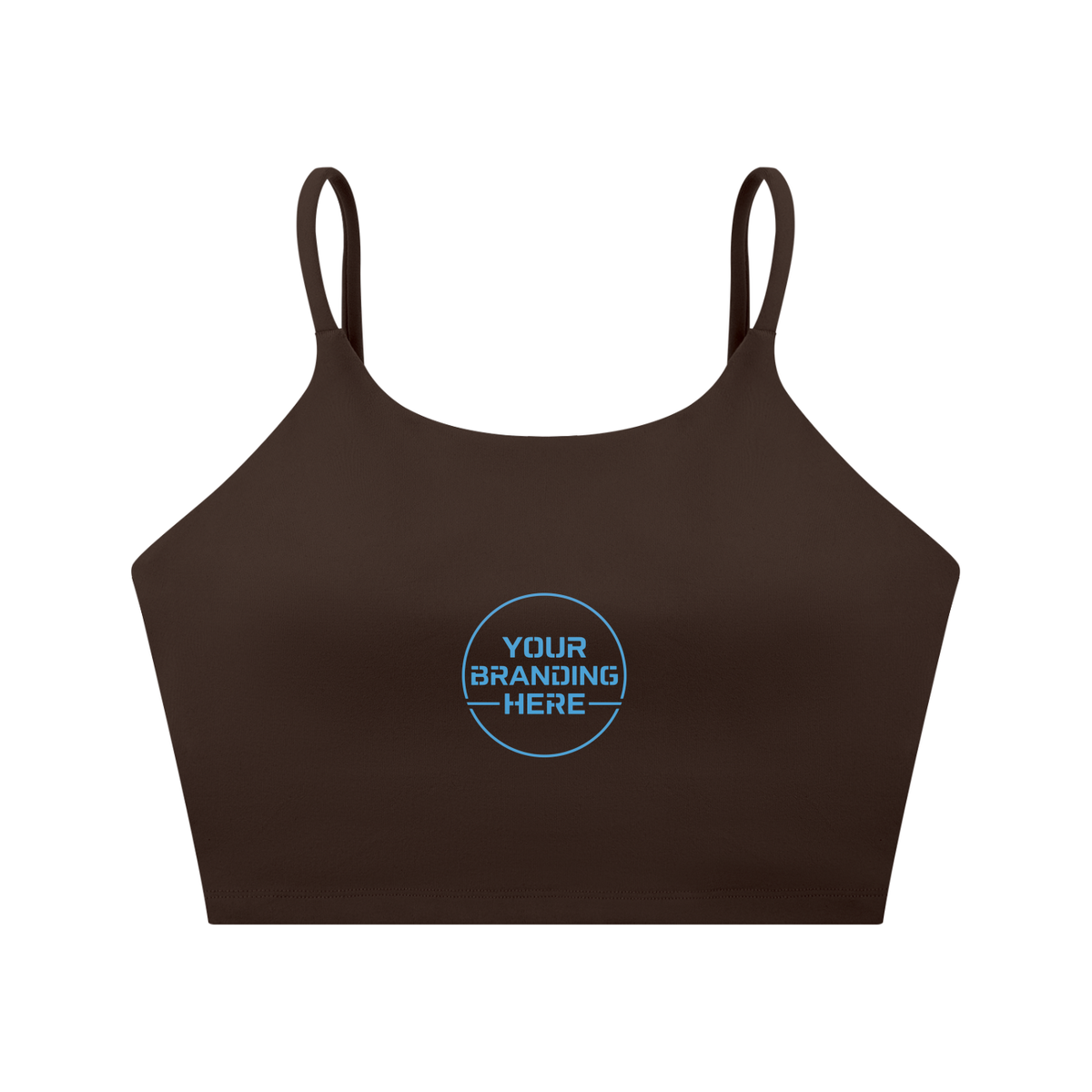 Spaghetti Strap Yoga Sports Bra - WT0073-O001-V3