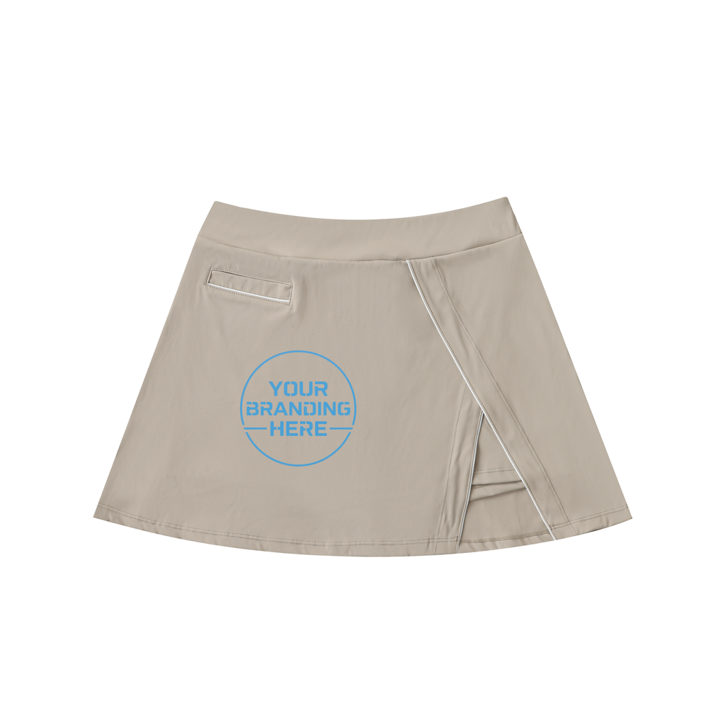 High-Waist Pocketed A-Line Skirt - WS0004-O001-V2
