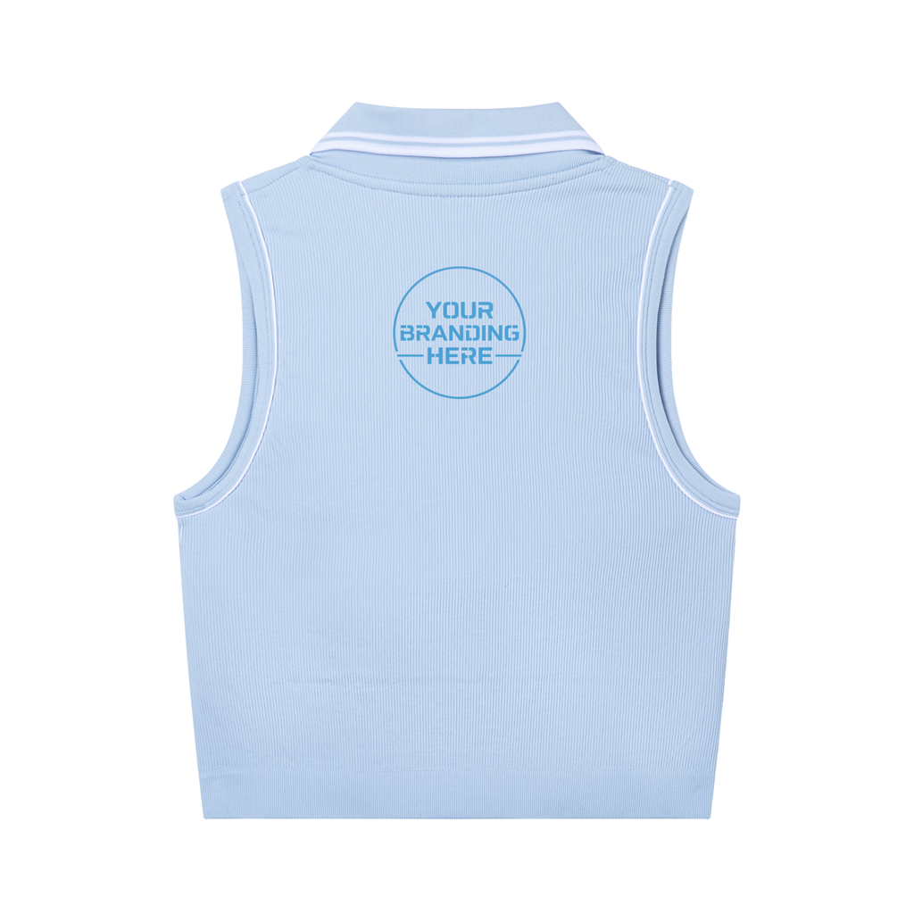 Women's Polo Yoga Tank Top - WT0188-O001-V2