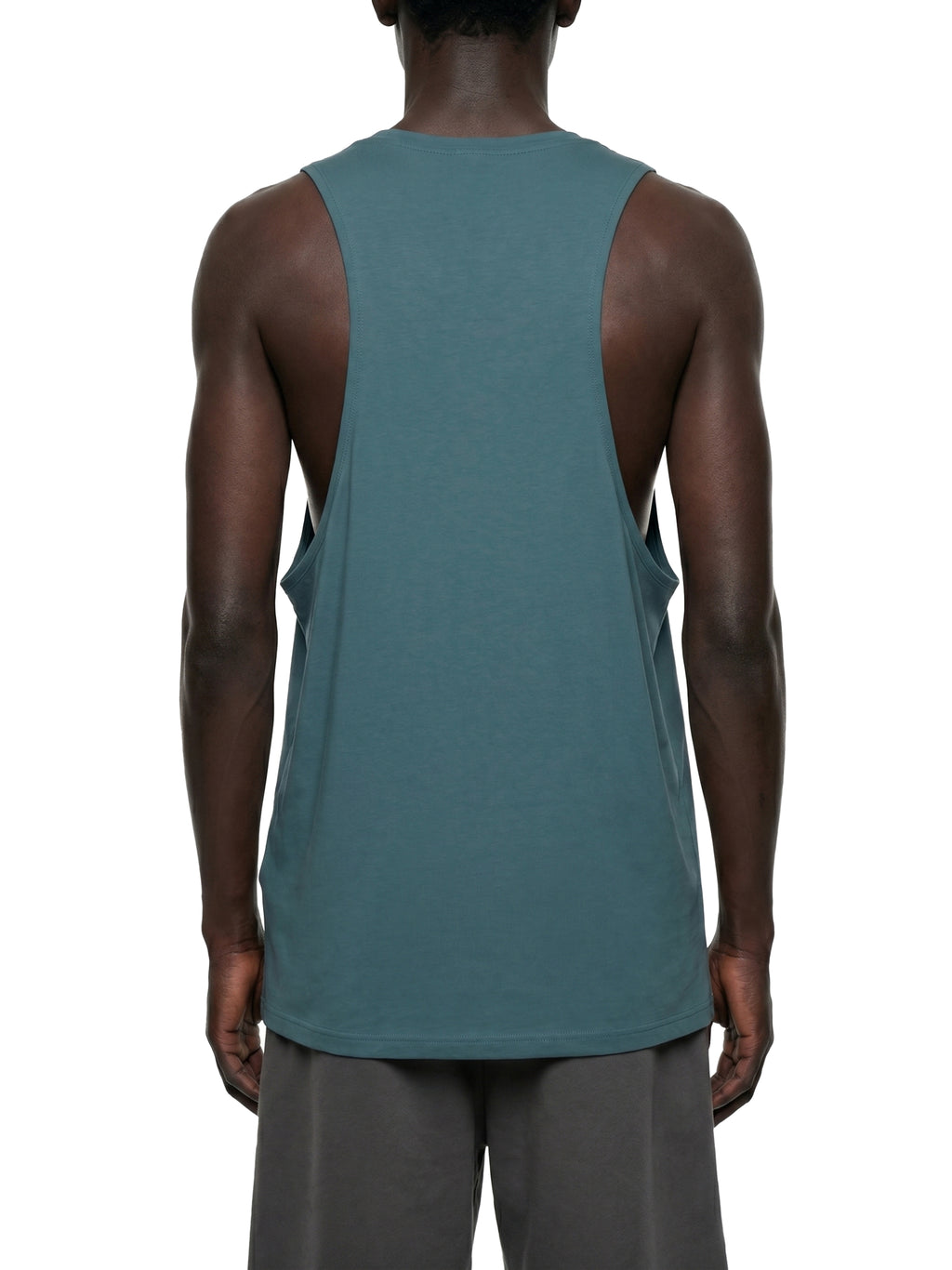 Men's Solid Color Crewneck Tank Top - MT0014-O001-V2