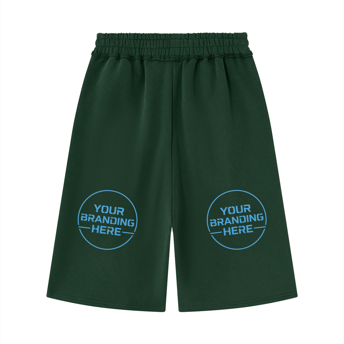 Unisex Raw Edge Fleece Shorts - UT0320-P001-V2