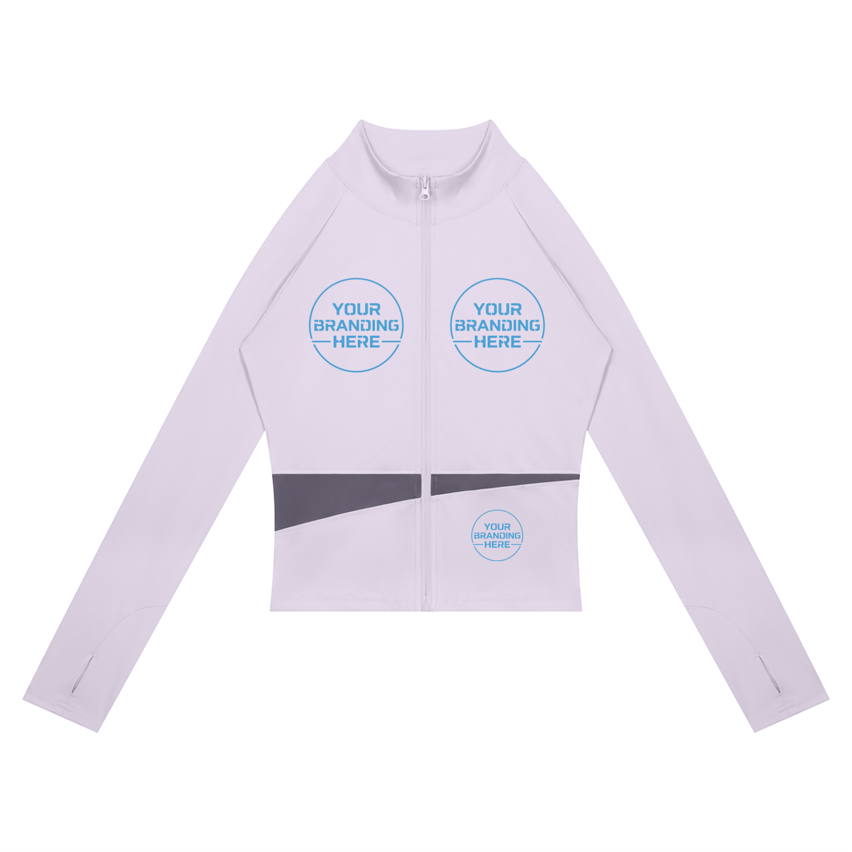 Women's Paneled Yoga Jacket - WT0247-P001-V2