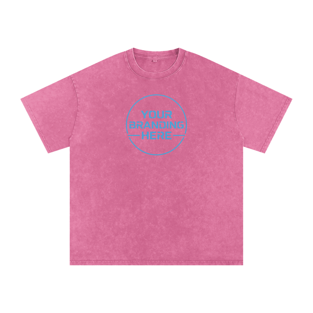 Snow Washed Oversized Cotton T-Shirt - R00037-C001-V14