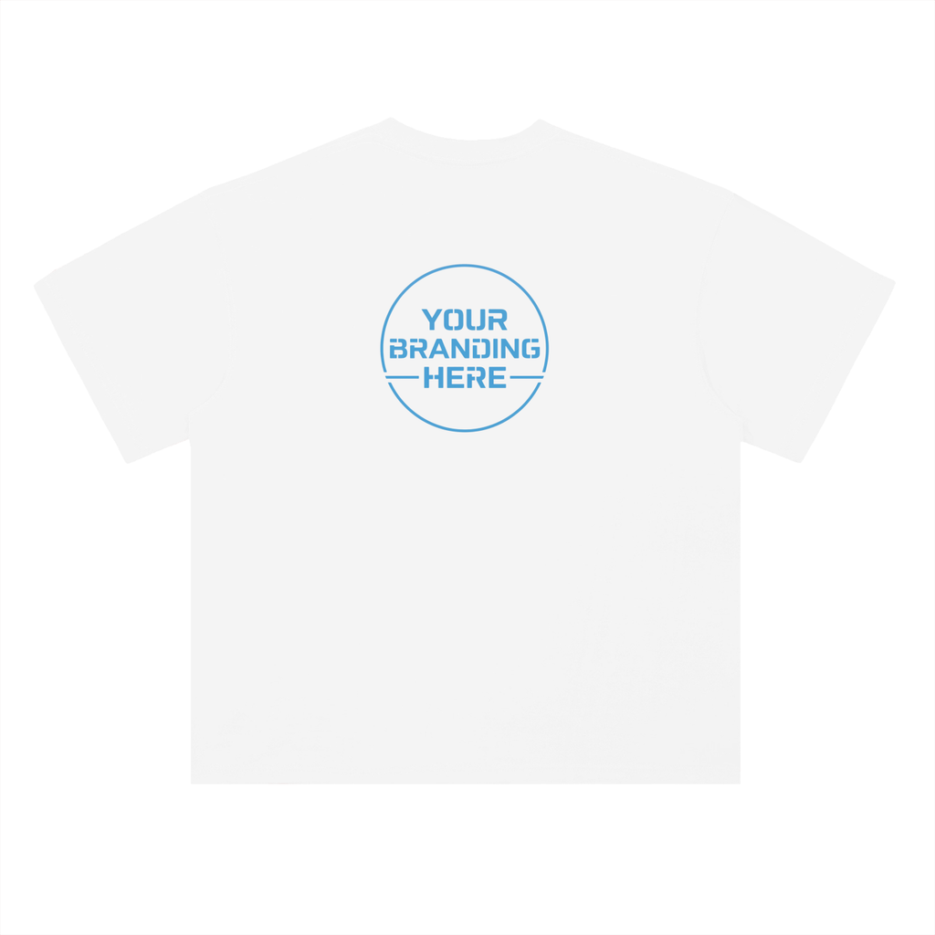Heavyweight Drop Shoulder Cotton T-Shirt - RU0014-C001-V7