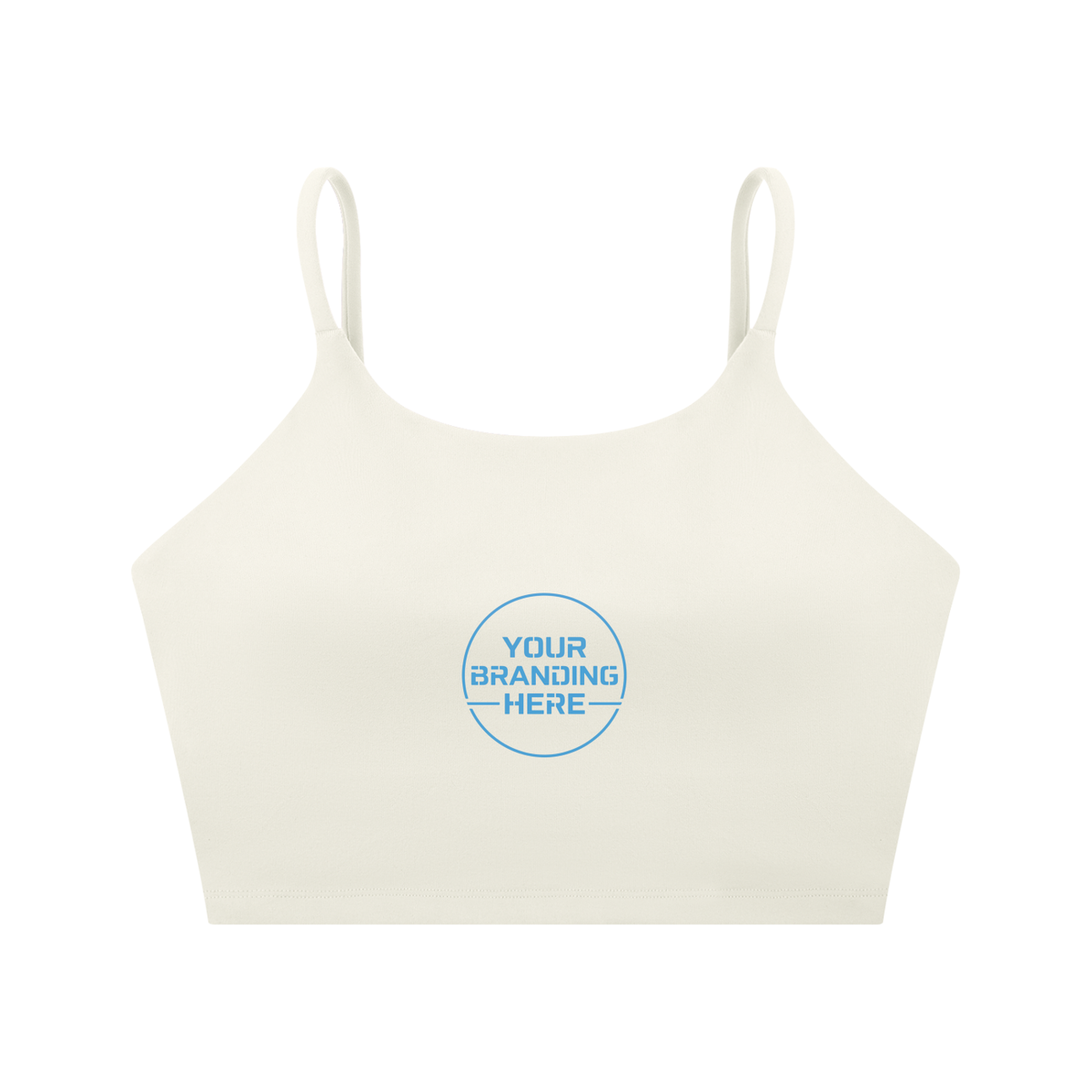 Spaghetti Strap Yoga Sports Bra - WT0073-O001-V3