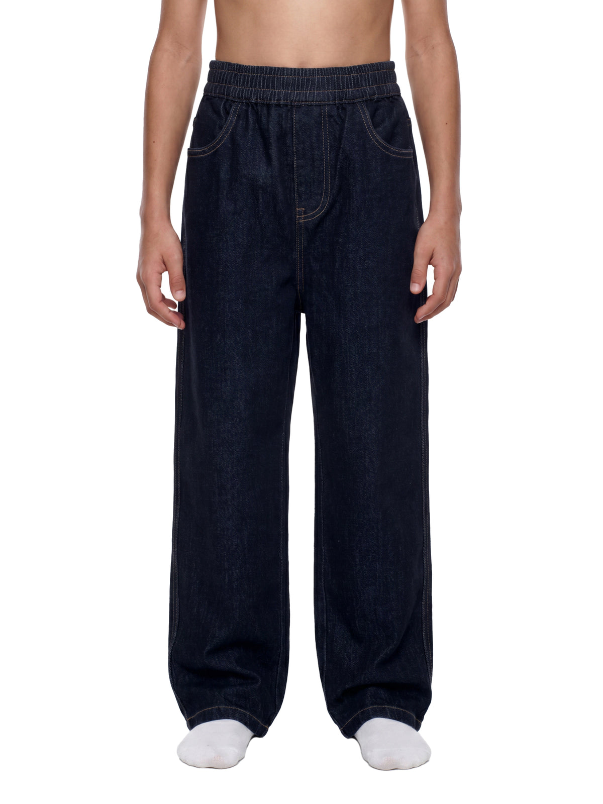 Kid’s Straight Leg Elastic Waist Jeans - KB0004-C001-V3