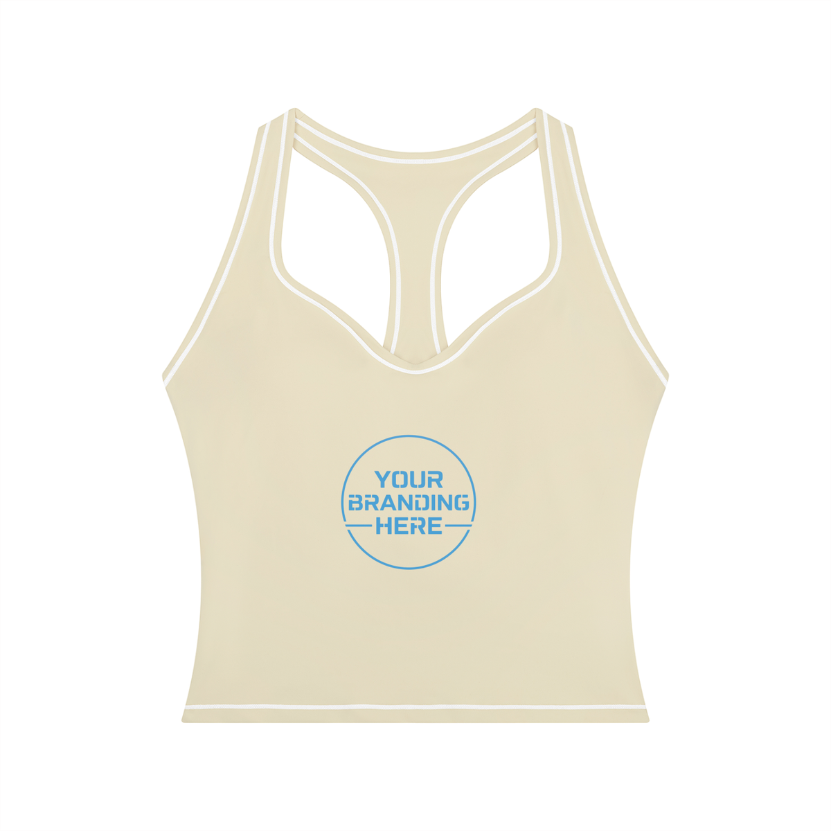 Women’s Topstitching Yoga Tank Top - WT0180-O001-V2
