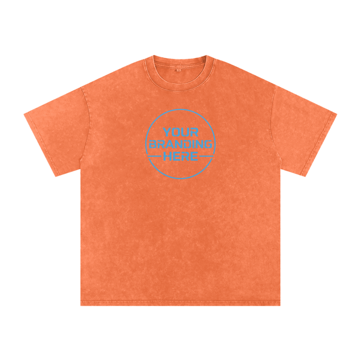 Snow Washed Oversized Cotton T-Shirt - R00037-C001-V14