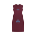Women’s Ruched Sleeveless Dress - WO0017-C001-V2