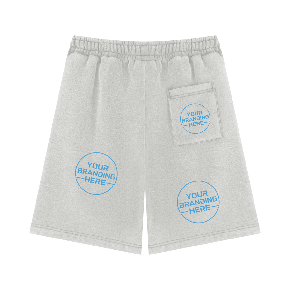 Unisex Vintage Wash Fleece Shorts - UB0053-C001-V2