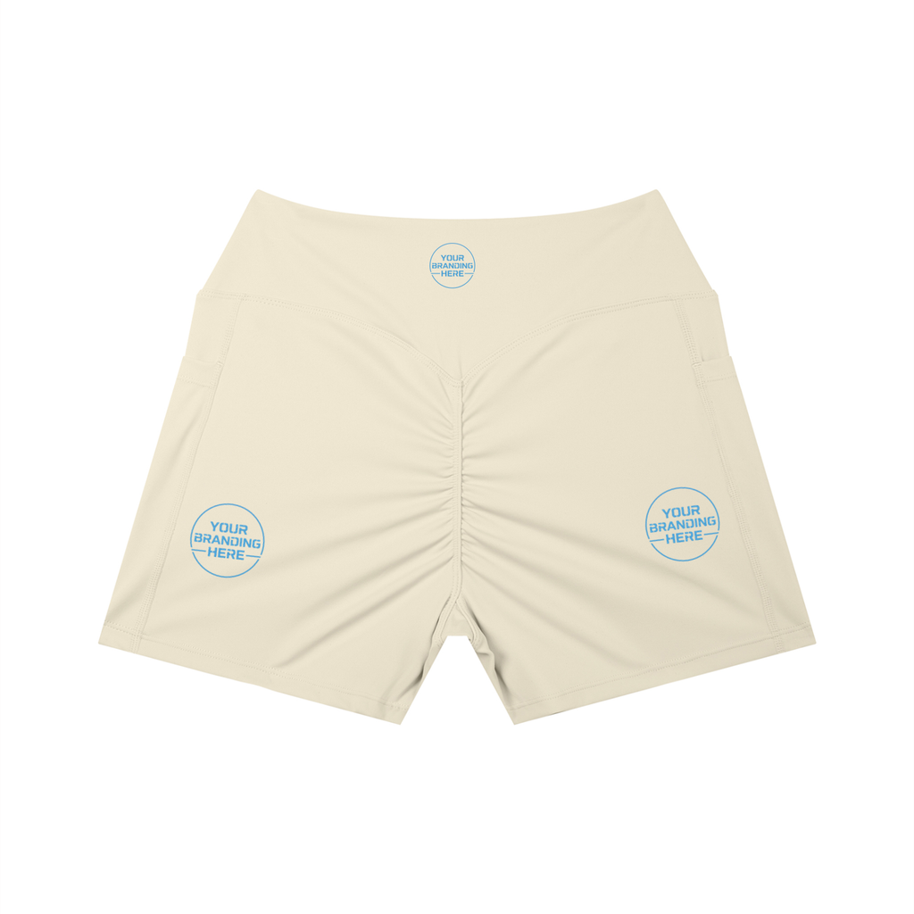Women’s High Rise Pocket Yoga Shorts - WB0055-O001-V6