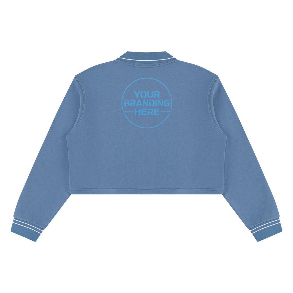 Women’s Crop Collared Sweatshirt - WT0212-C001-V2