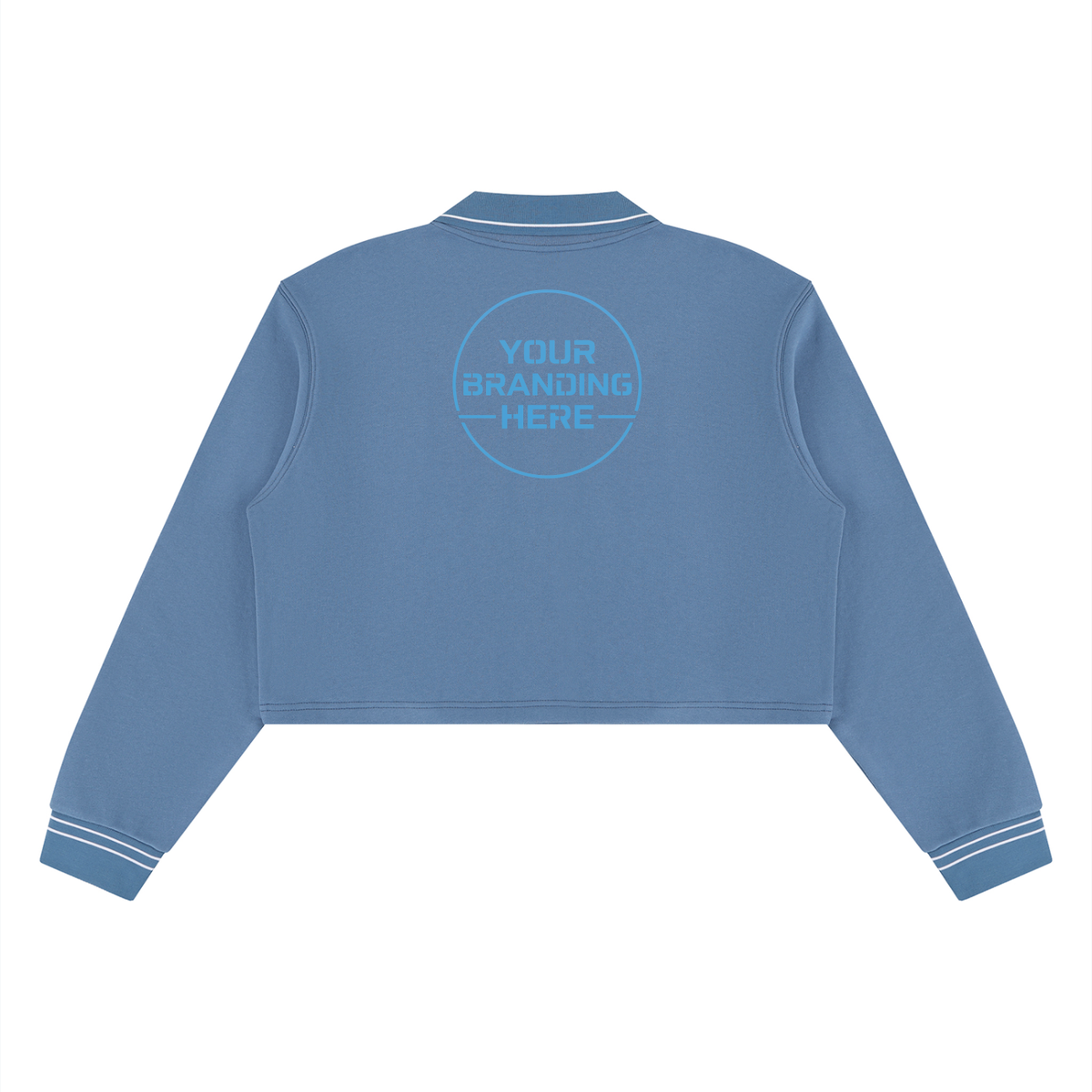 Women’s Crop Collared Sweatshirt - WT0212-C001-V2