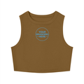 Women's Tight Crewneck Crop Tank Top - WT0082-O001-V2