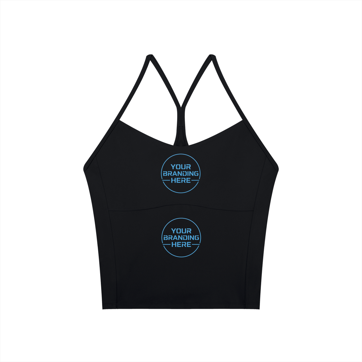 Women’s Solid Color Yoga Sports Bra - WT0132-O001-V2