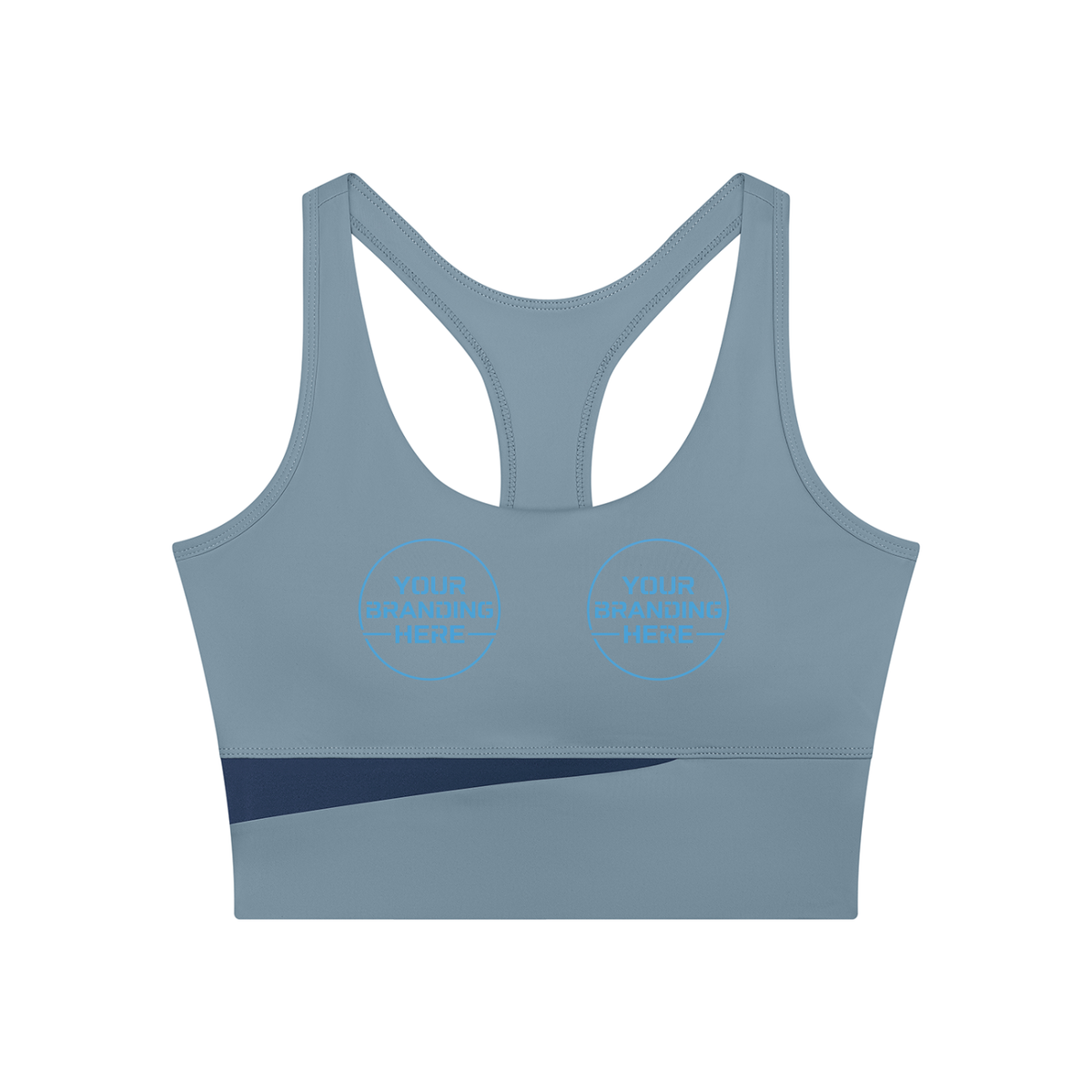 Women's Color Block Yoga Tank Top - WT0258-P001-V2