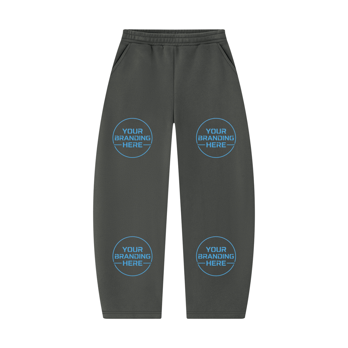 Unisex Barrel Leg Sweatpants - UB0051-P001-V2