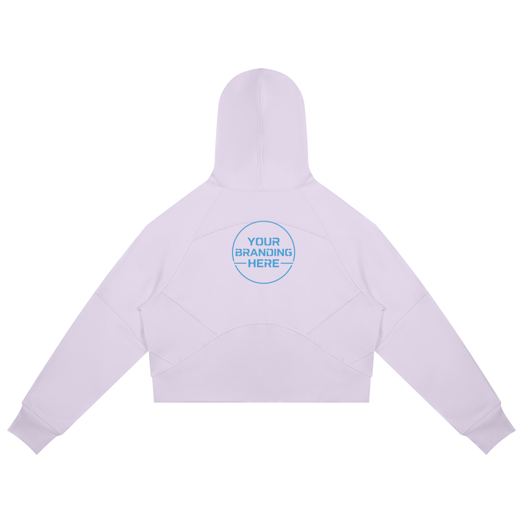 Cropped Zip-Through Hoodie - RP0008-P001-V6