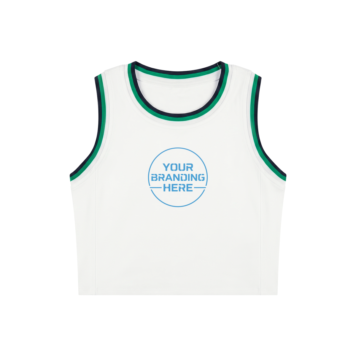 Women's Color Block Yoga Tank Top - WT0142-O001-V3