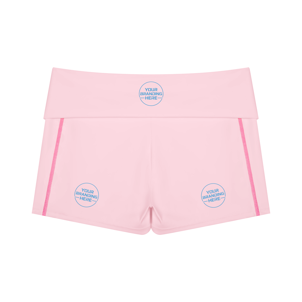 Women's High Waisted Yoga Biker Shorts - WB0098-O001-V2