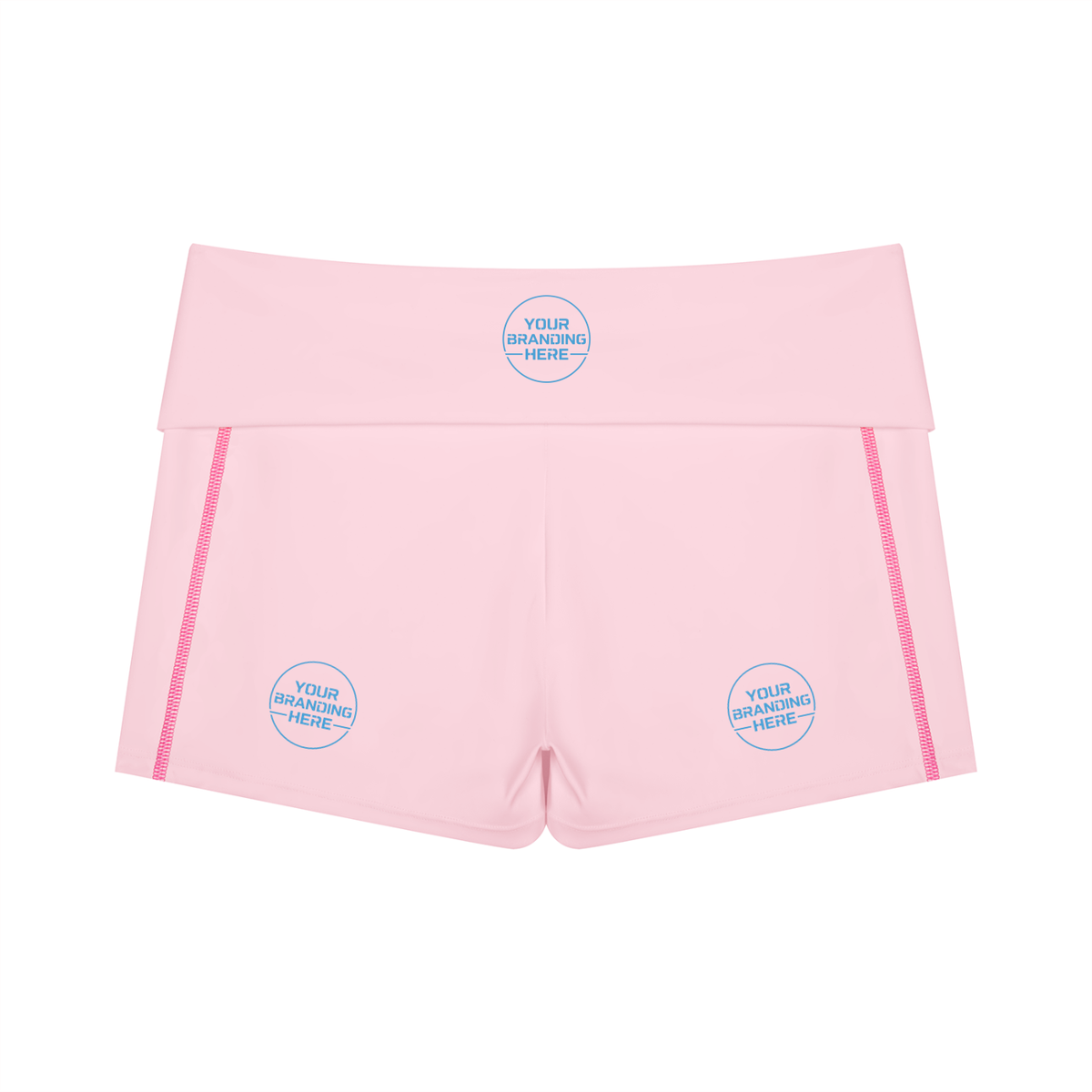 Women's High Waisted Yoga Biker Shorts - WB0098-O001-V2