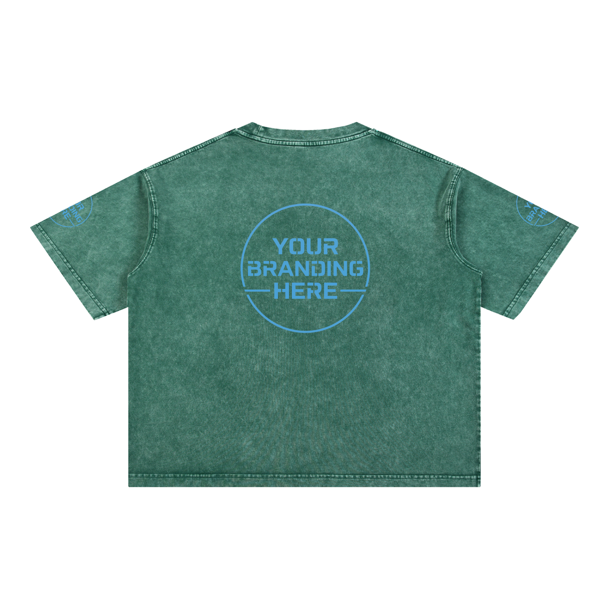 Mineral Wash Boxy Cotton T-Shirt - RT0076-C001-V4