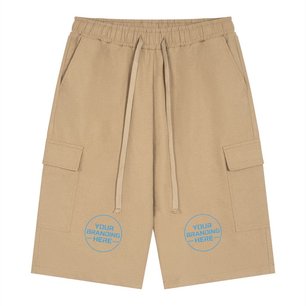 Unisex Drawstring Cargo Shorts - UB0025-P001-V2