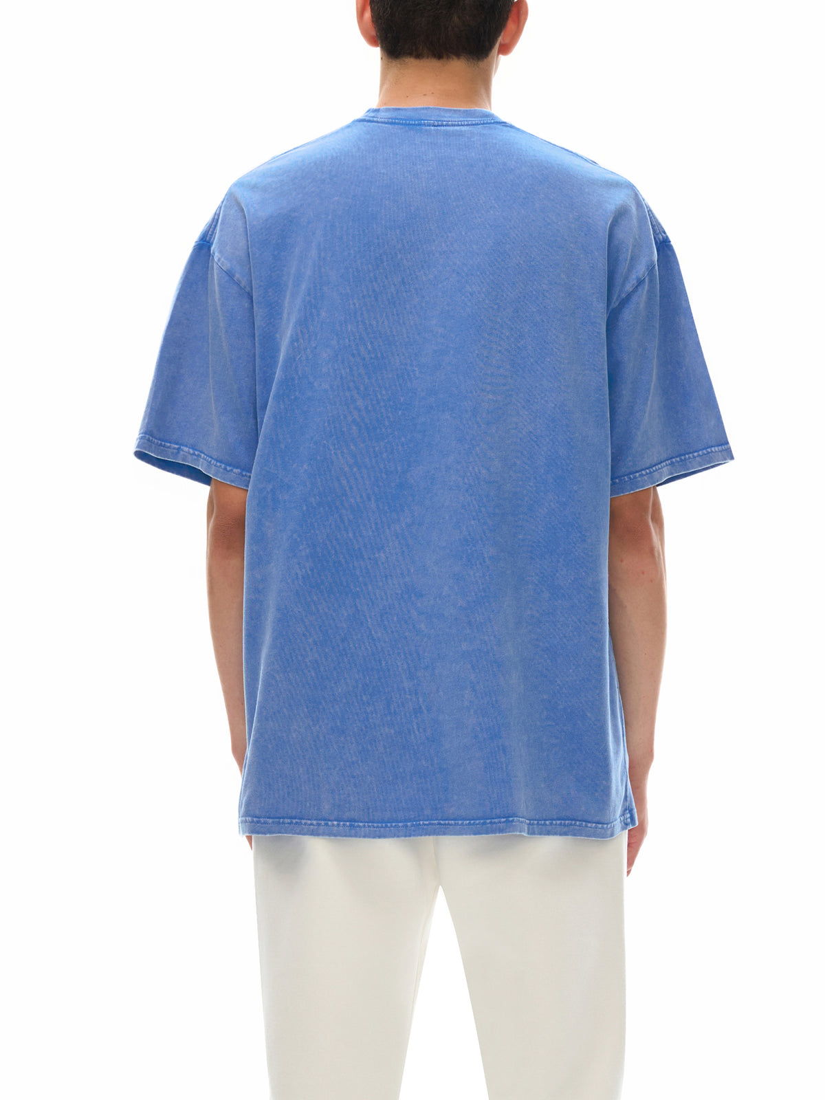 Snow Washed Oversized Cotton T-Shirt - R00037-C001-V14