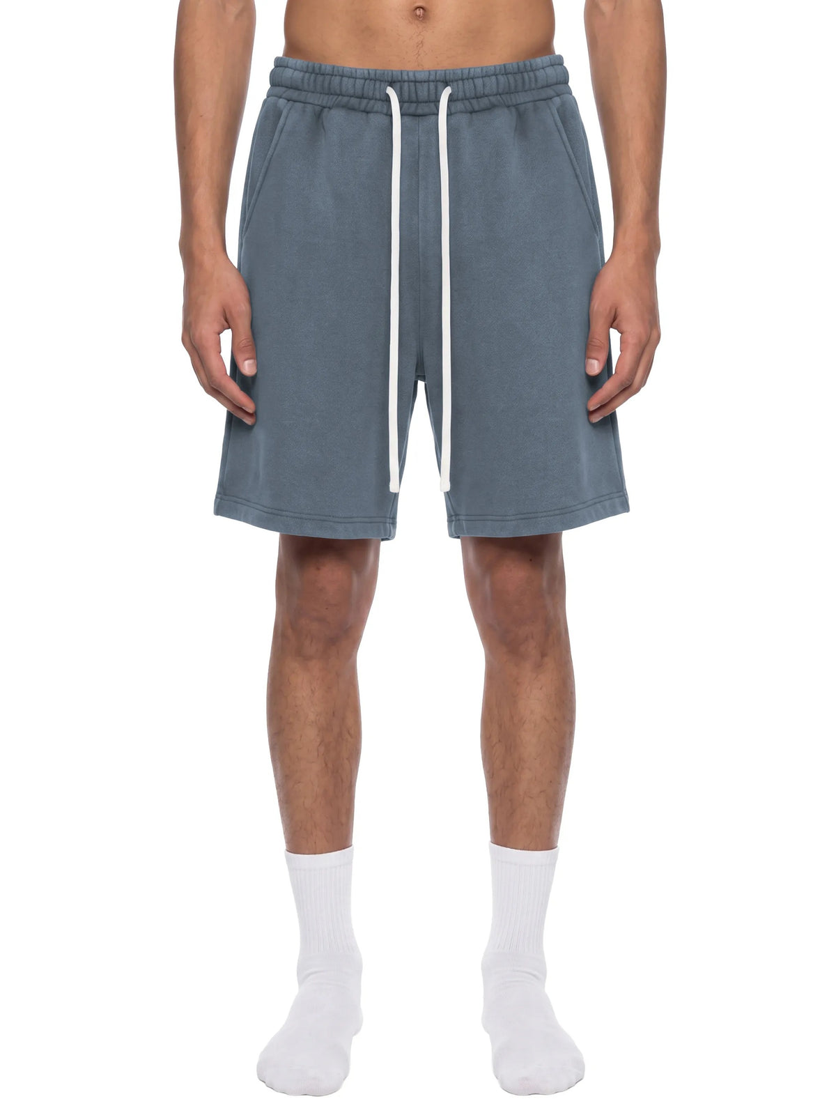 Unisex Vintage Wash Fleece Shorts - UB0053-C001-V2