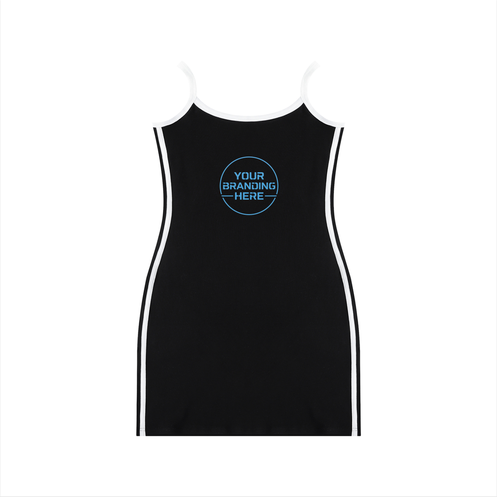Women's Color Block Mini Dress - WO0004-O001-V2