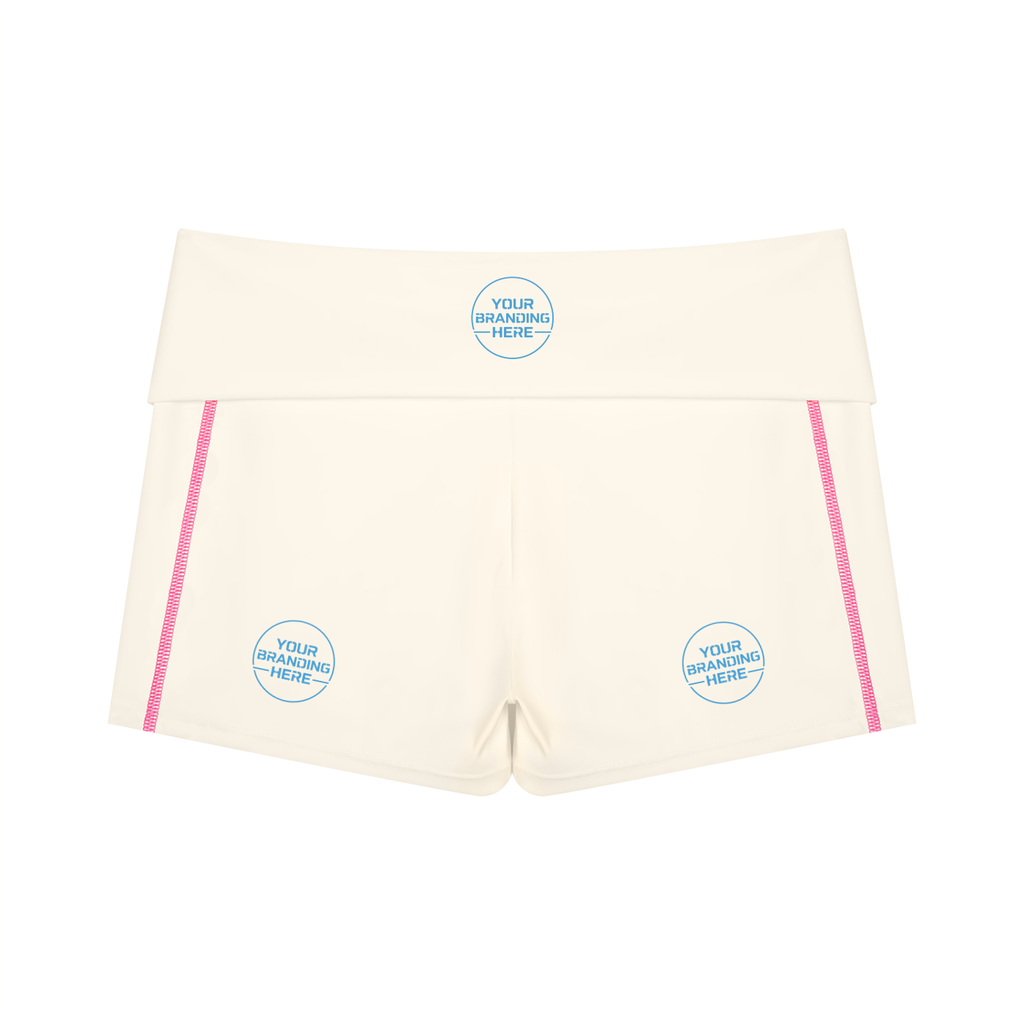 Women's High Waisted Yoga Biker Shorts - WB0098-O001-V2