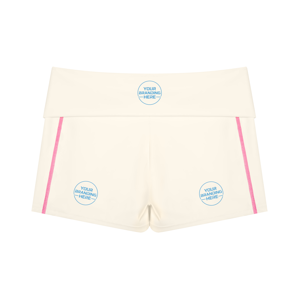 Women's High Waisted Yoga Biker Shorts - WB0098-O001-V2