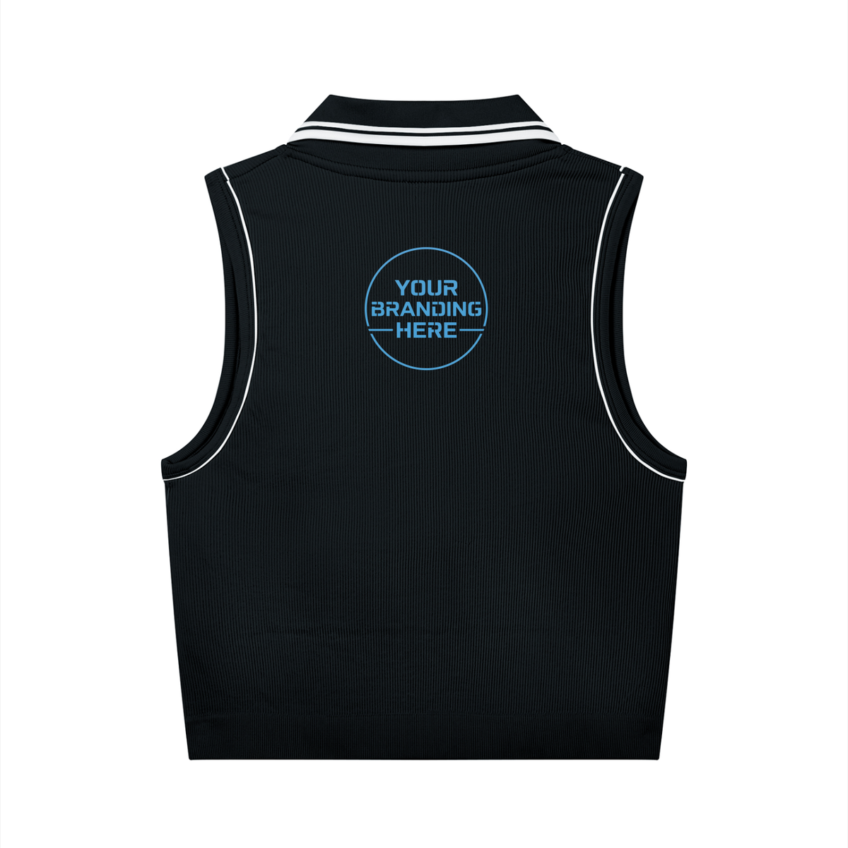 Women's Polo Yoga Tank Top - WT0188-O001-V2