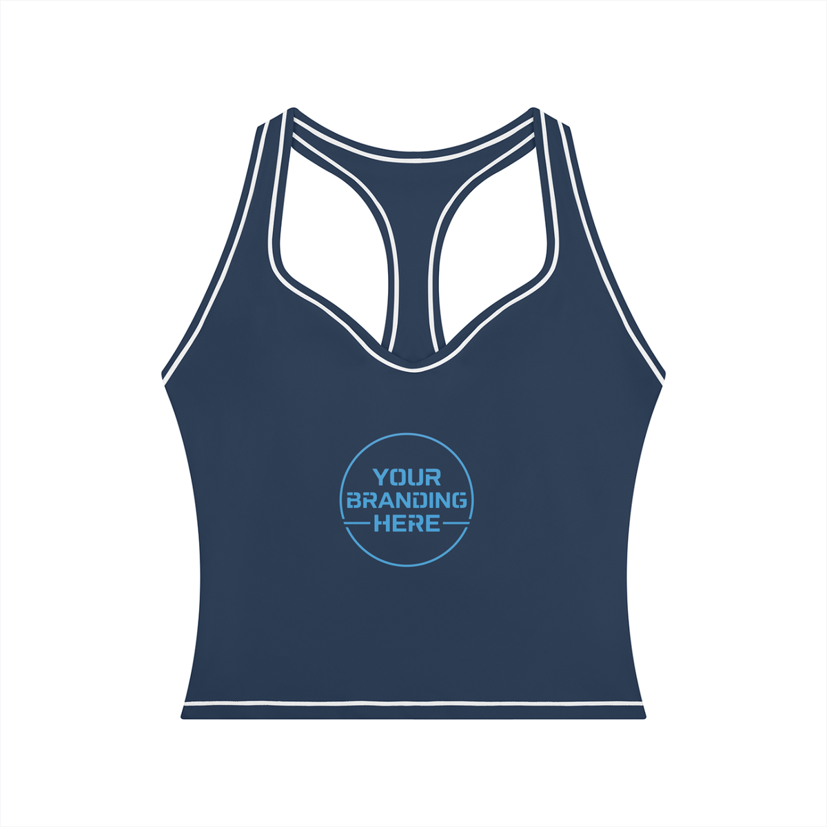 Women’s Topstitching Yoga Tank Top - WT0180-O001-V2