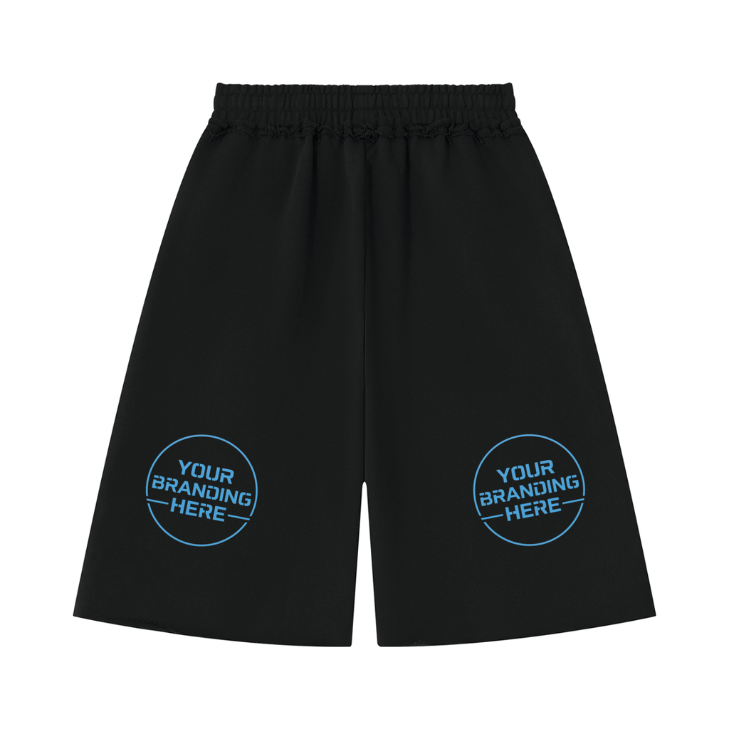 Unisex Heavyweight Raw Edge Shorts - UB0084-C001-V2