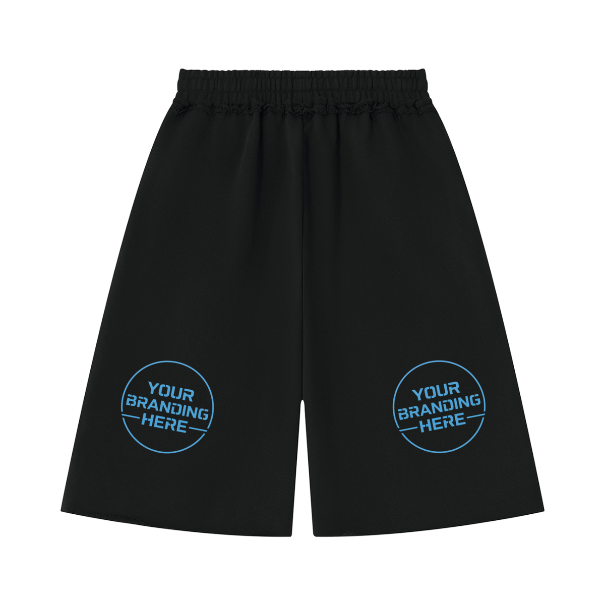 Unisex Heavyweight Raw Edge Shorts - UB0084-C001-V2